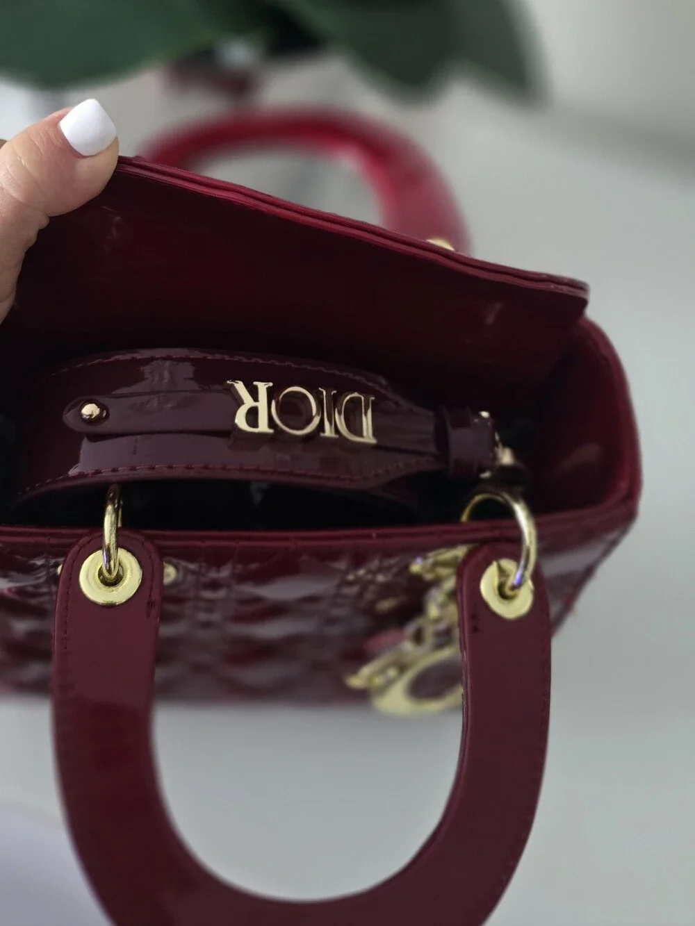 Lady cannage dior like madiu. 20 cm bag w log - not designer but …